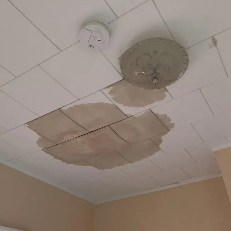 Ceiling Water Damage Repair in Cabarrus County, NC