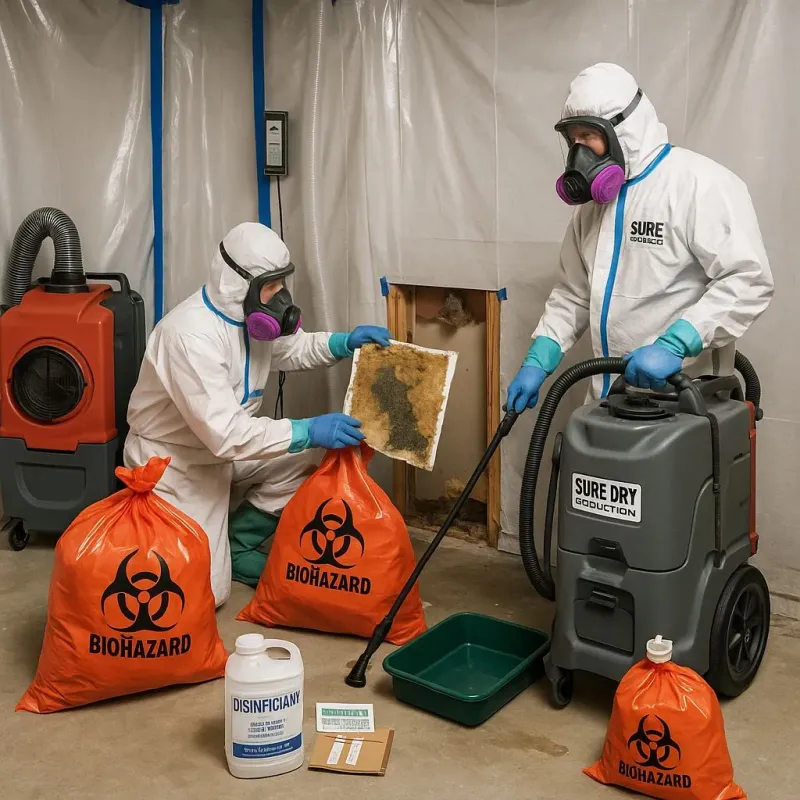 Contaminated Water Handling Protocols process in Cabarrus County, NC