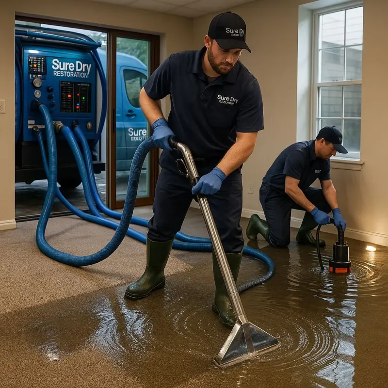 Water Extraction and Removal process in Cabarrus County, NC